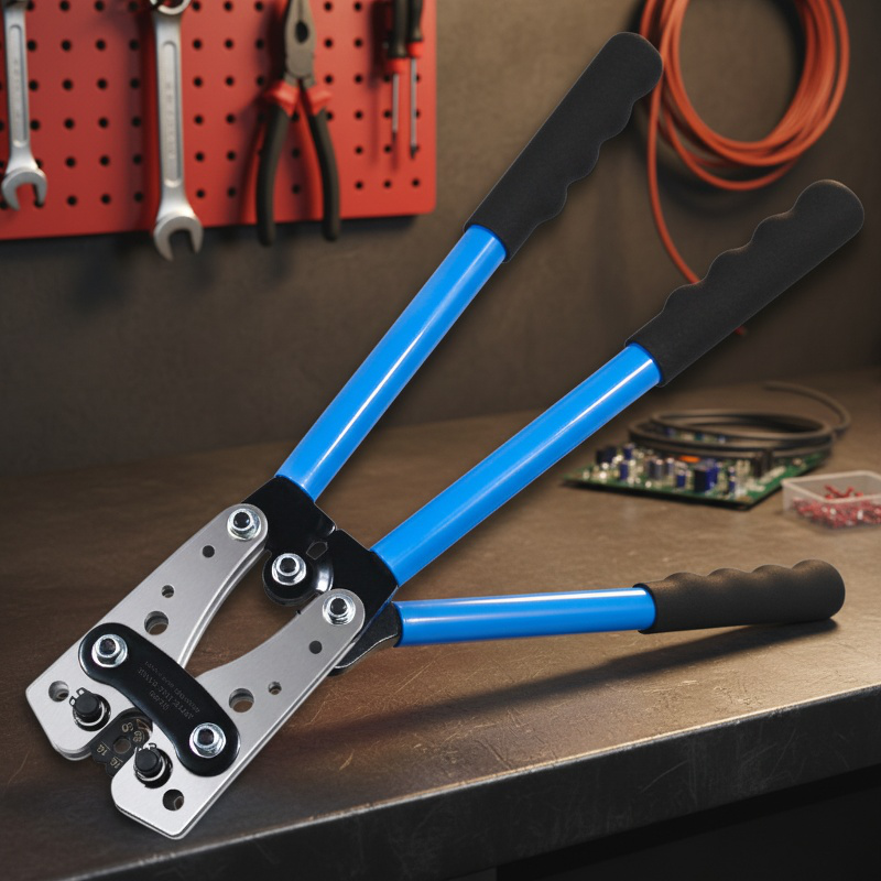 大型ケーブルカッター圧着セット全体画像