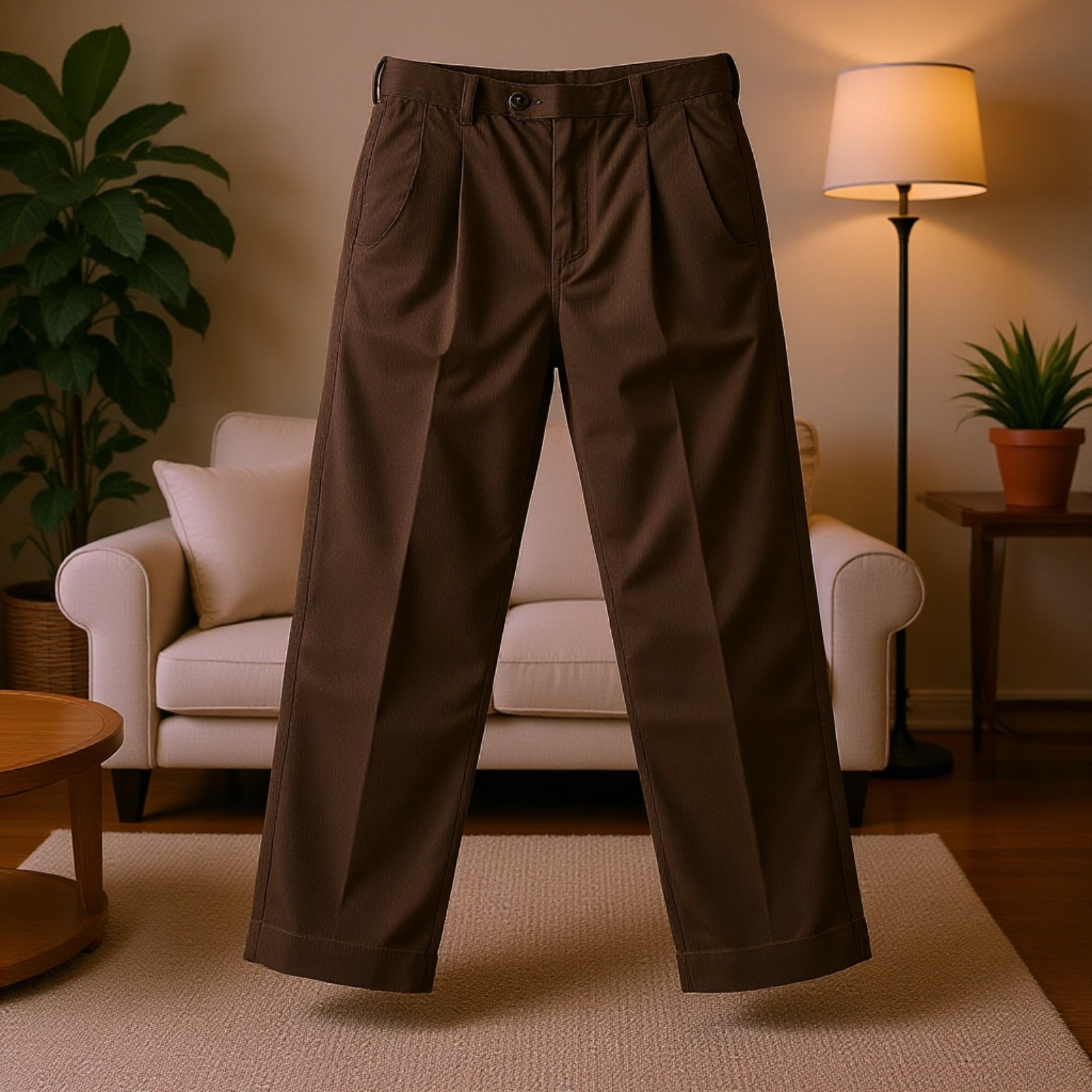 メンズファッションにおすすめのコーデュロイロングパンツ商品写真