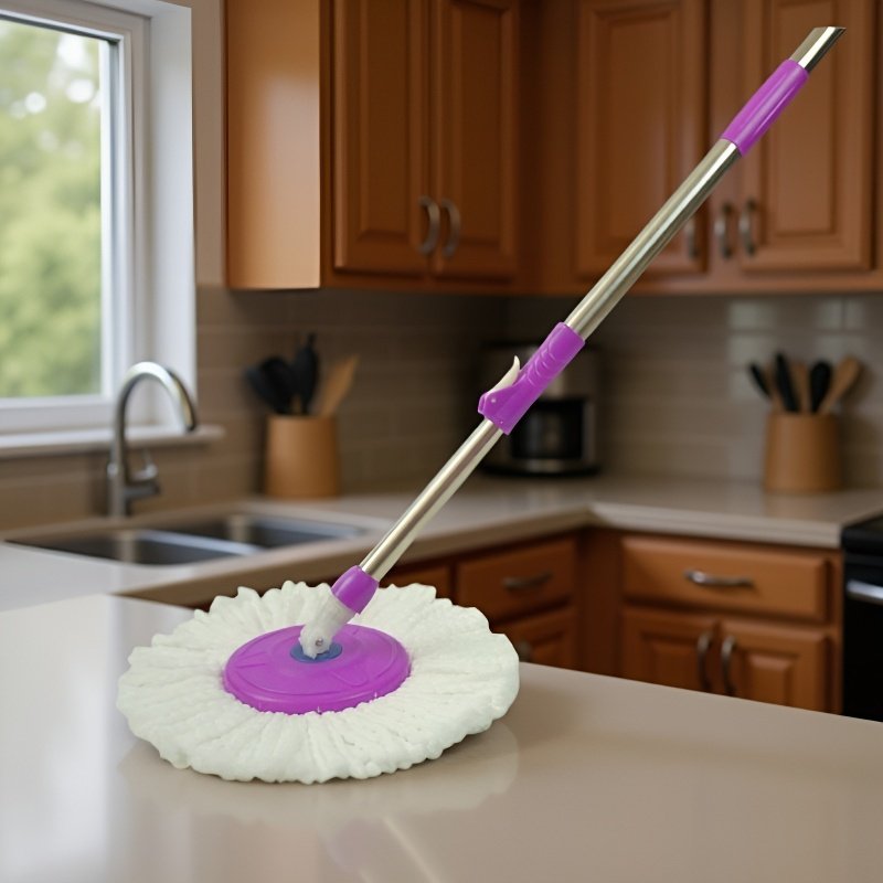 Easy Life 360 Spin Magic Mop Set with Mop Head – Factory Direct Cleaning Tool