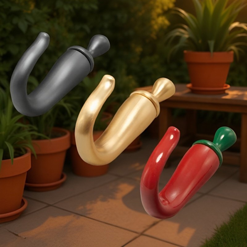 Jednoduchý háček na oblečení a klobouky na dveře nebo zeď do chodby