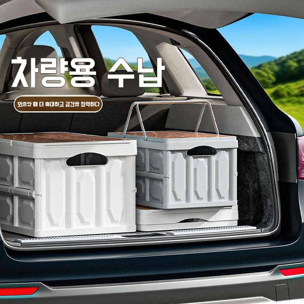 차량용 다용도 대용량 수납함