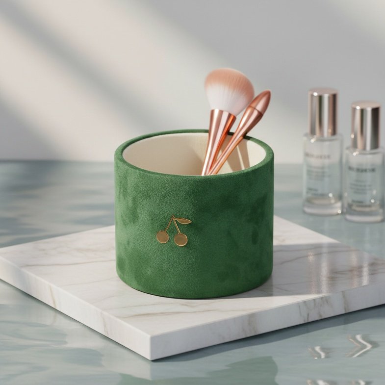 Desktop storage box cute single-layer sundries storage box entrance key perfume mask skin care produ