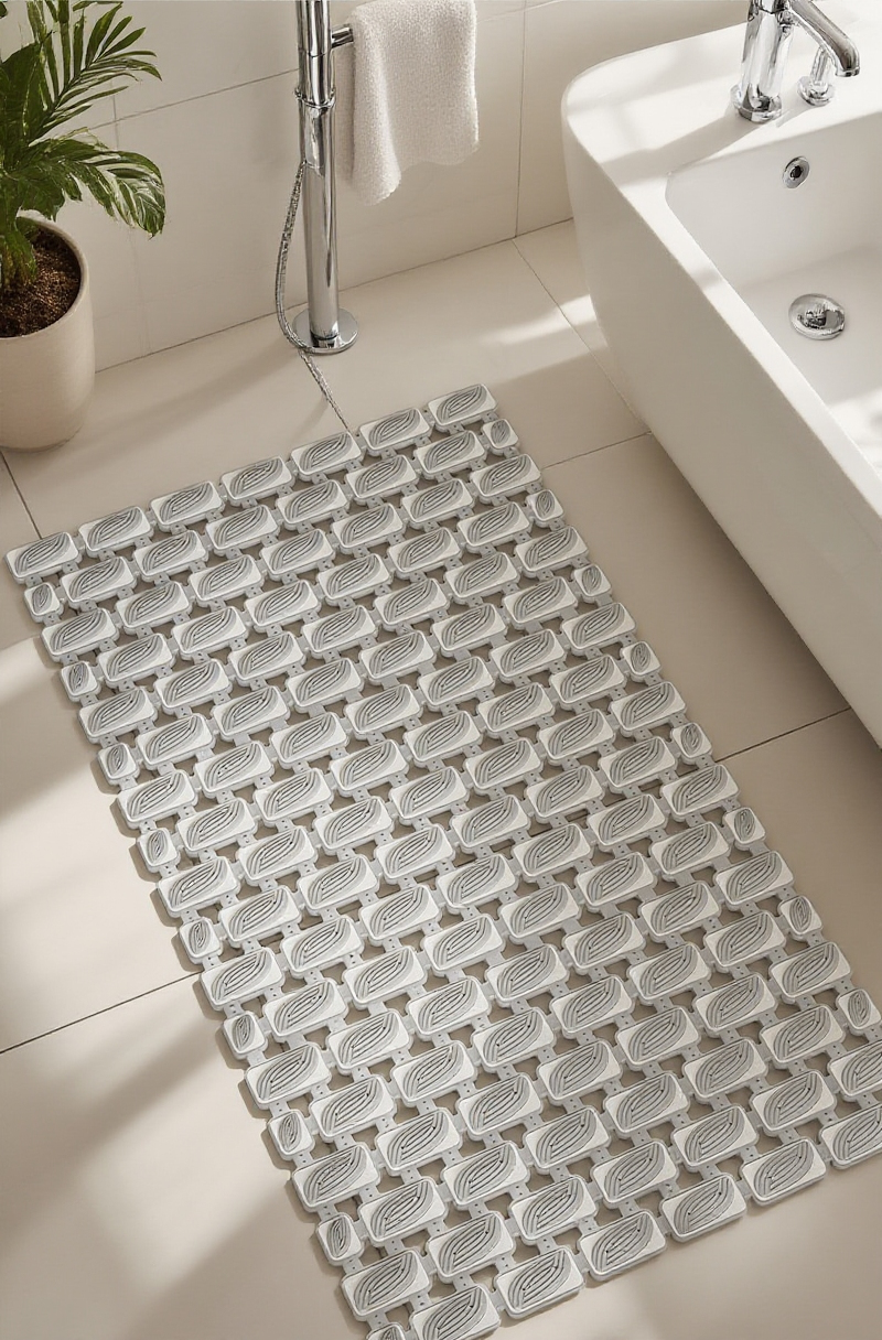 욕조 마사지 매트 사용 예시