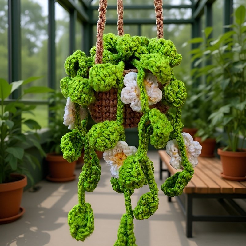 핸드메이드 직조 마감의 자동차 장식 소품