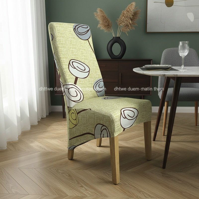 Slanting Chair Covers Chair Covers Various Patterns Office Stretch Printed