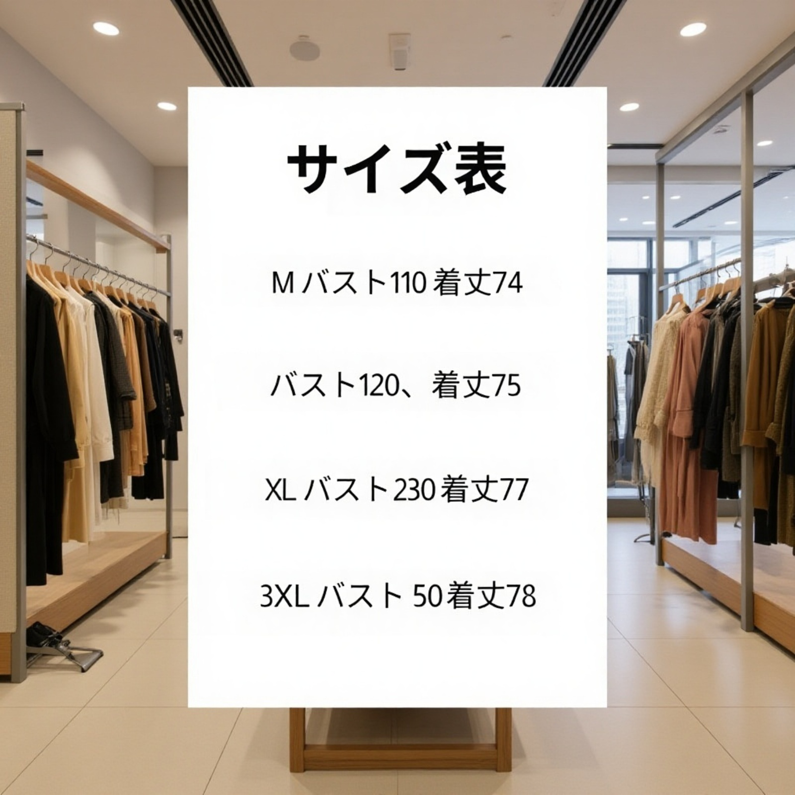 着痩せ効果抜群フェイクレイヤード長袖スウェット正面画像