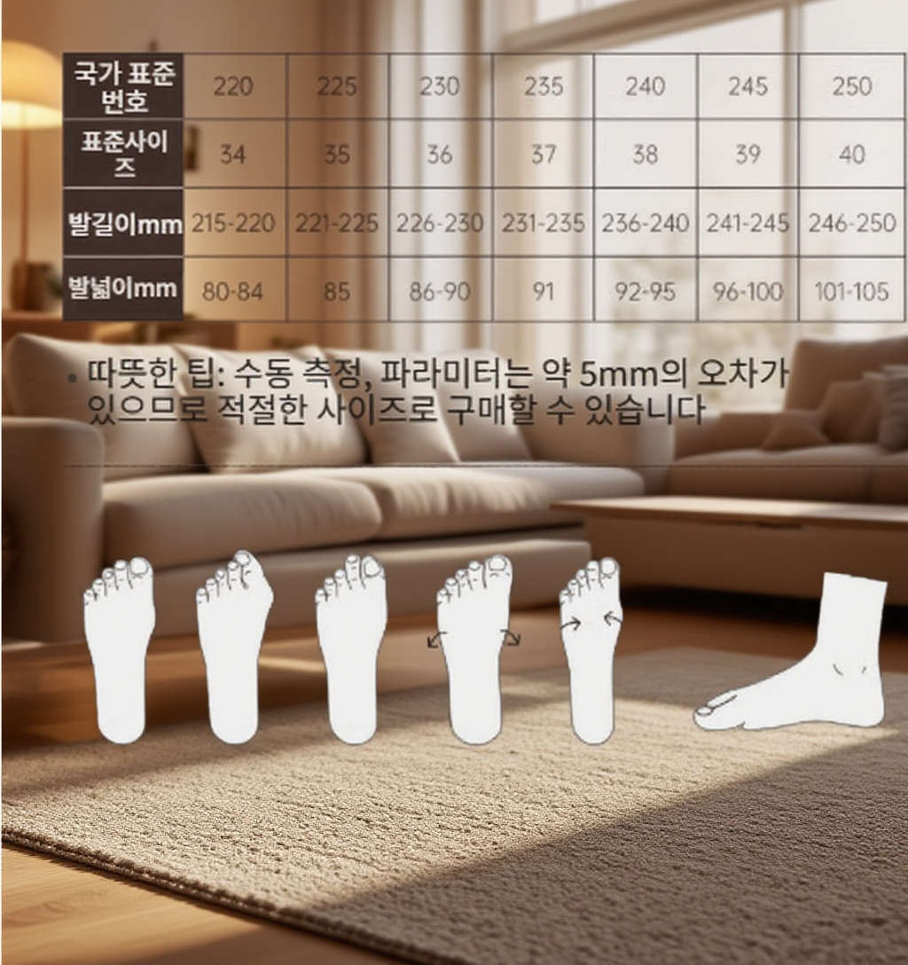 착용감이 좋은 리본 포인트 플랫 컴포트화