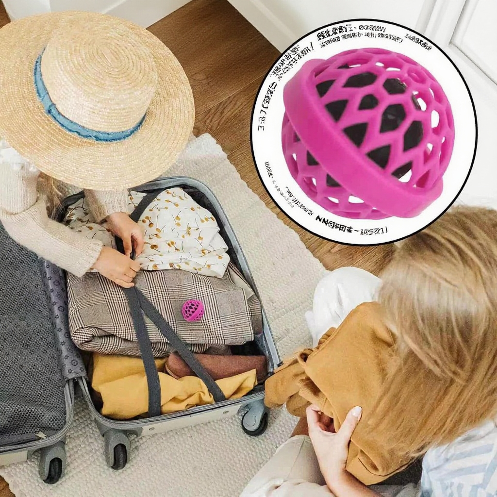 バッグ内部の掃除に使える粘着ボール