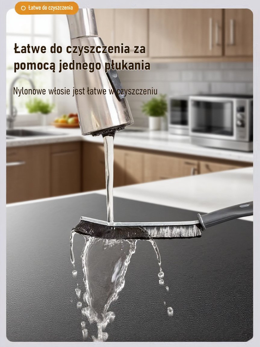 Szczotka do narożników ze stopu