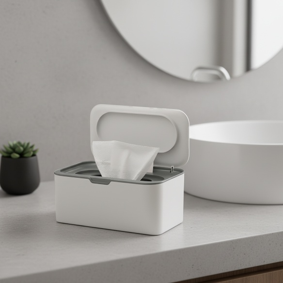 Nordic Simple Large Capacity Wet Wipes Storage Box