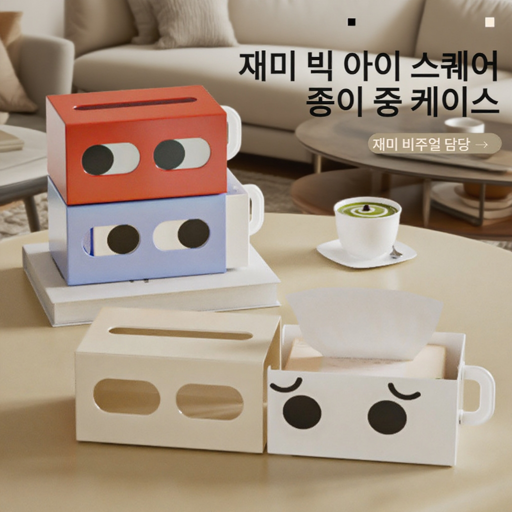 가정용 대구경 티슈케이스