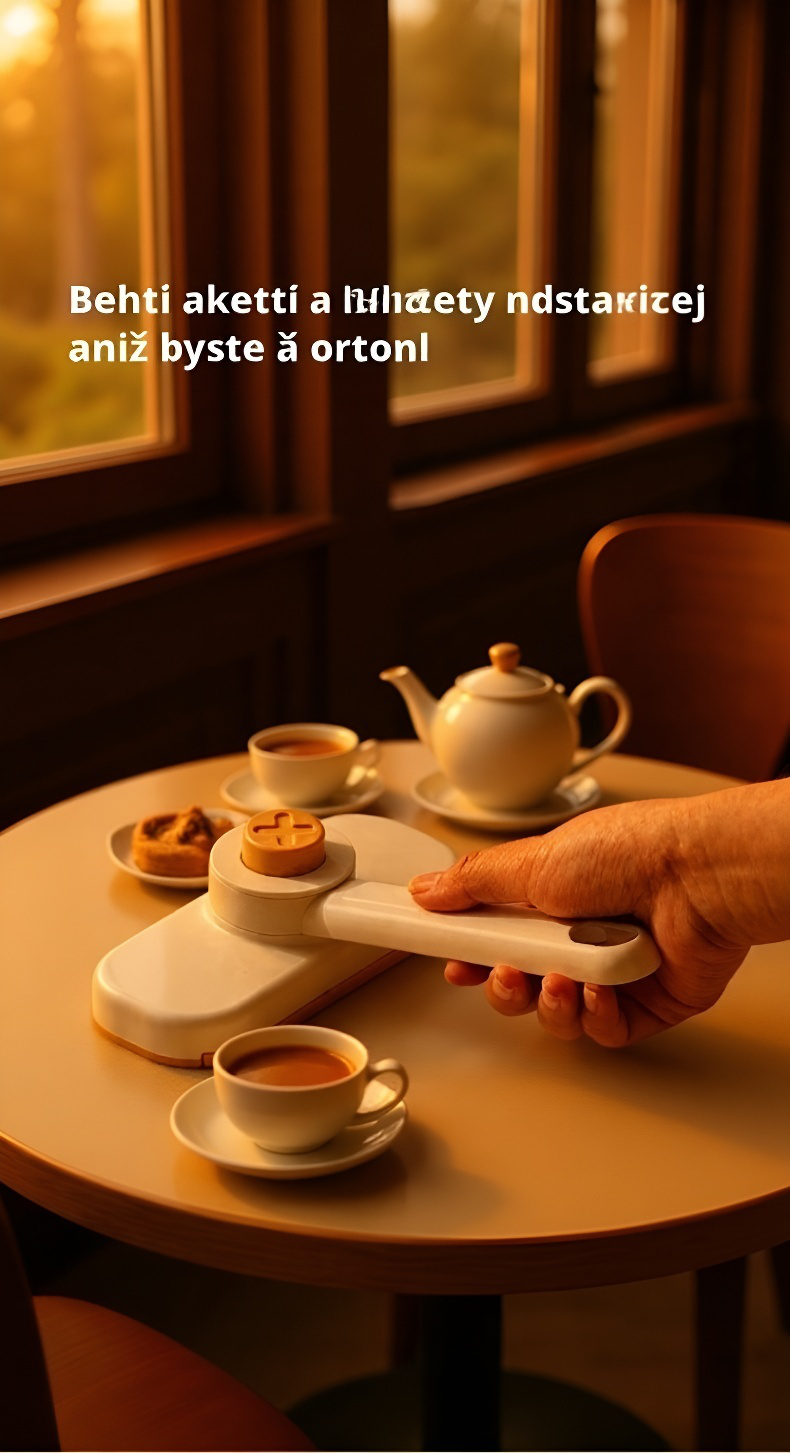 Kompaktní mop pro pohodlný úklid