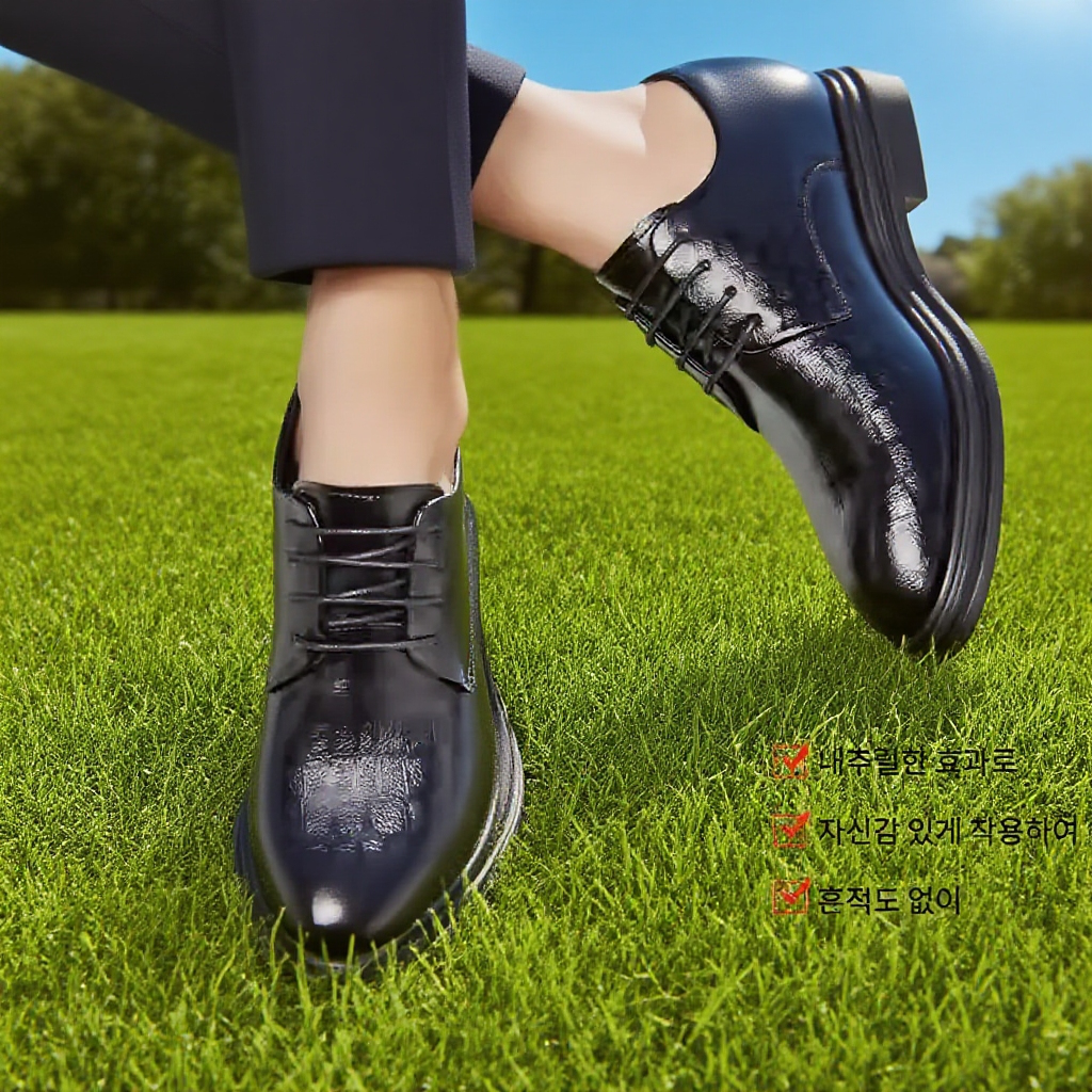 트렌디 비즈니스 영국 스타일 남성 가죽 신발