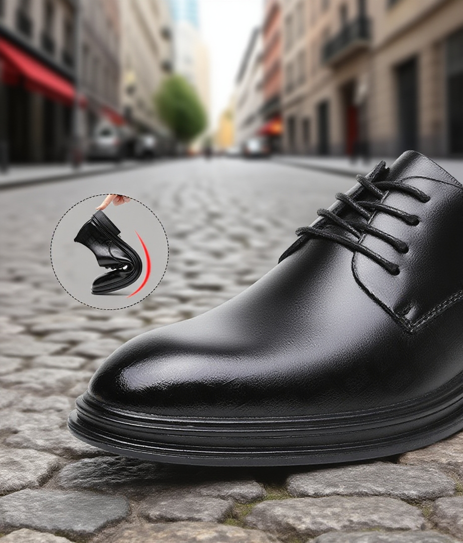 세련된 남성 정장 구두 한국 디자인