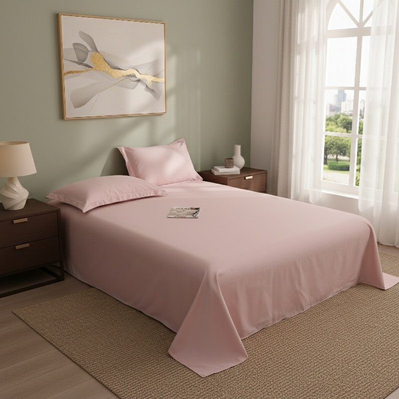 Brushed Sheets Activated Printing And Dyeing Comfortable Washed Cotton Fabrics