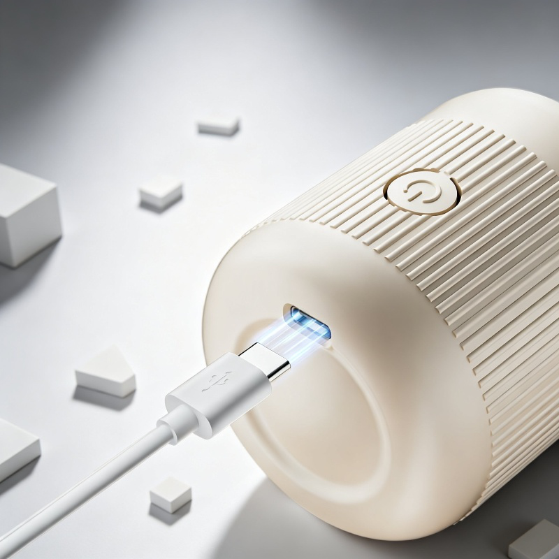 Fabric lint remover removing fuzz from sweater