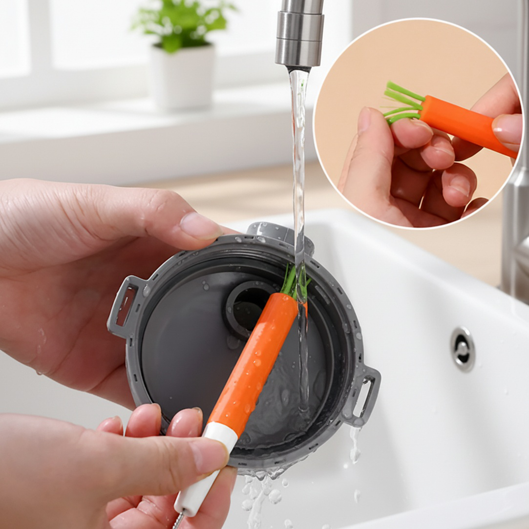 Multifunctional Straw Brush for Baby Bottles and Cups