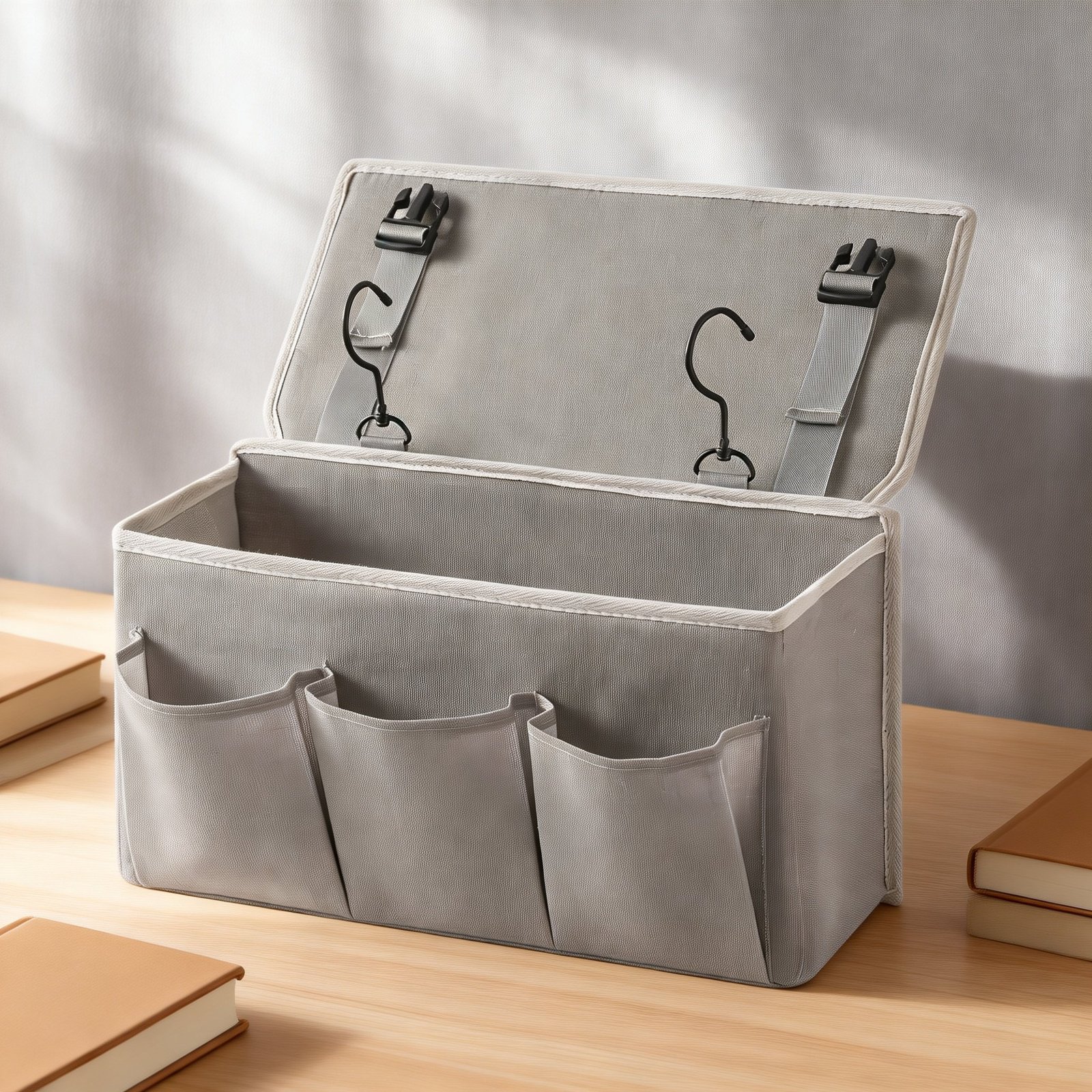 Bedside Multi-layer Hanging Organizer, Dormitory Bedside Storage Bag, Hanging Storage Bag