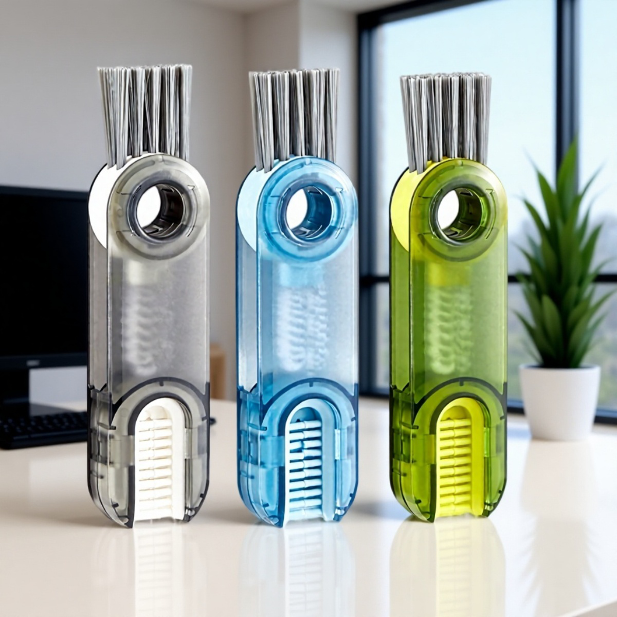 U자형 컵형 브러시