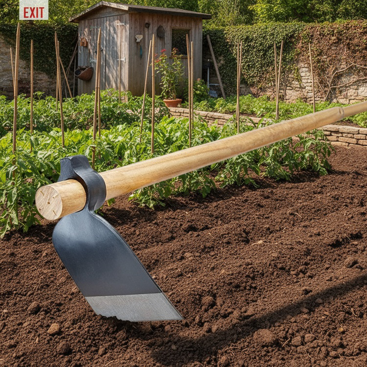 Robuste Gartenhacke für die Bodenbearbeitung