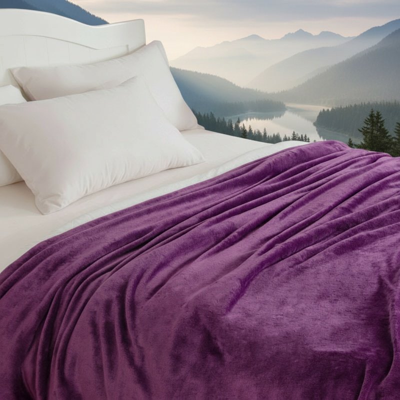 Double-sided Thick Flannel Blanket