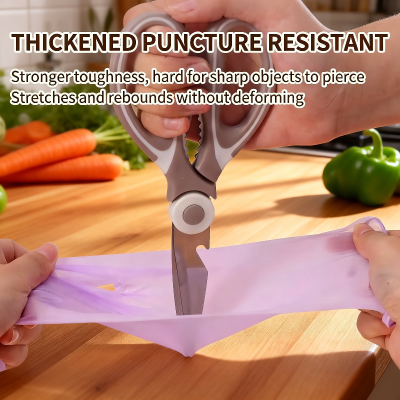 Extended and durable disposable nitrile gloves