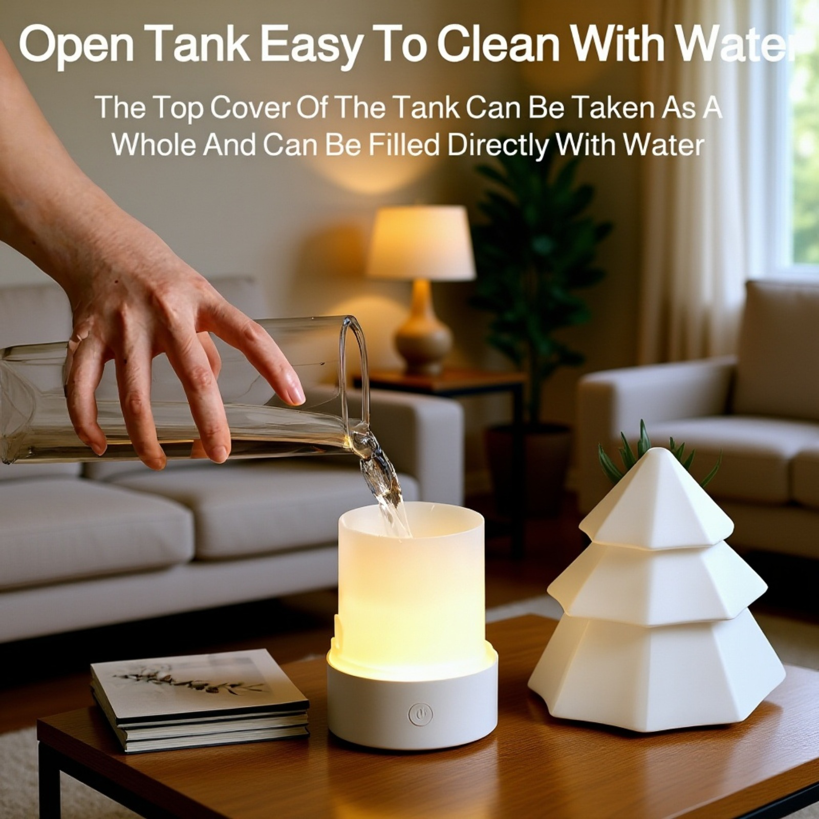 Aroma diffuser for holiday home decor