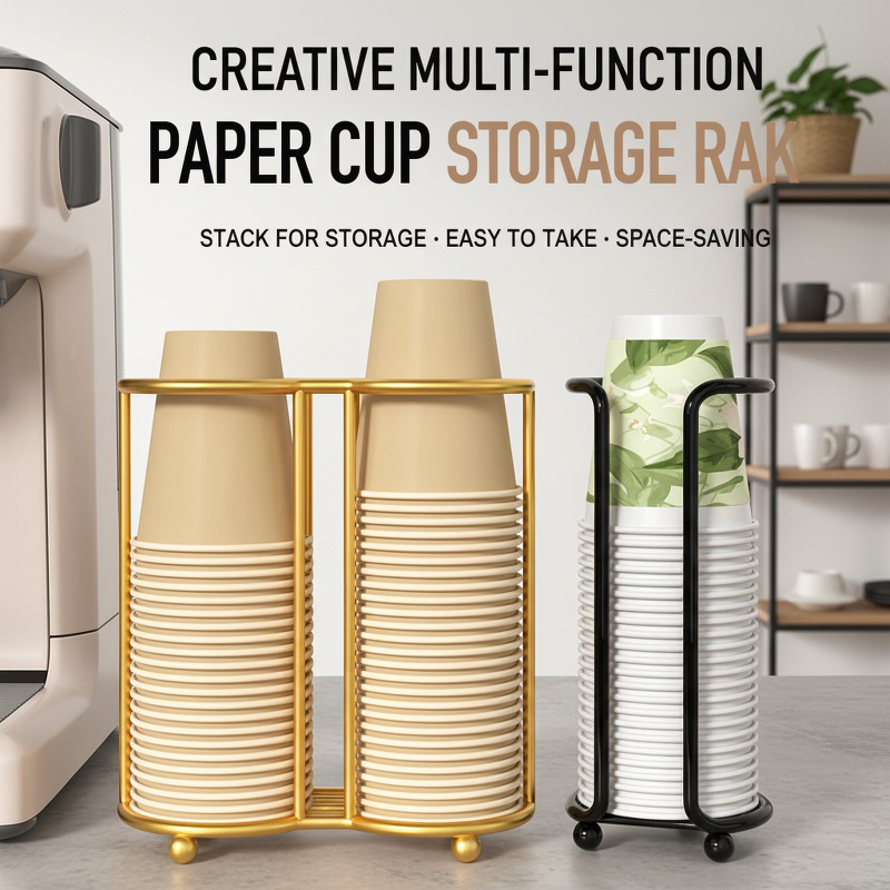 Multifunctional Bar Counter Milk Tea Coffee Cup Holder