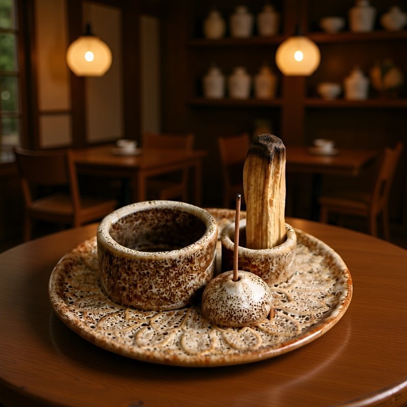 حامل شموع مناسب للطاولة والمكتب