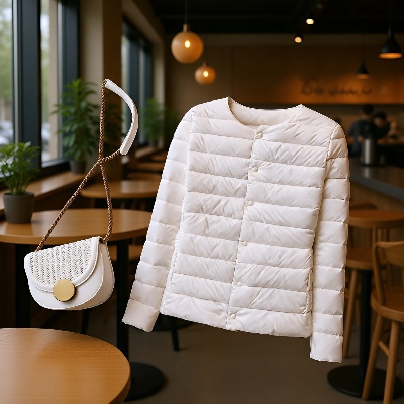 秋冬の重ね着にぴったりなダウンジャケット