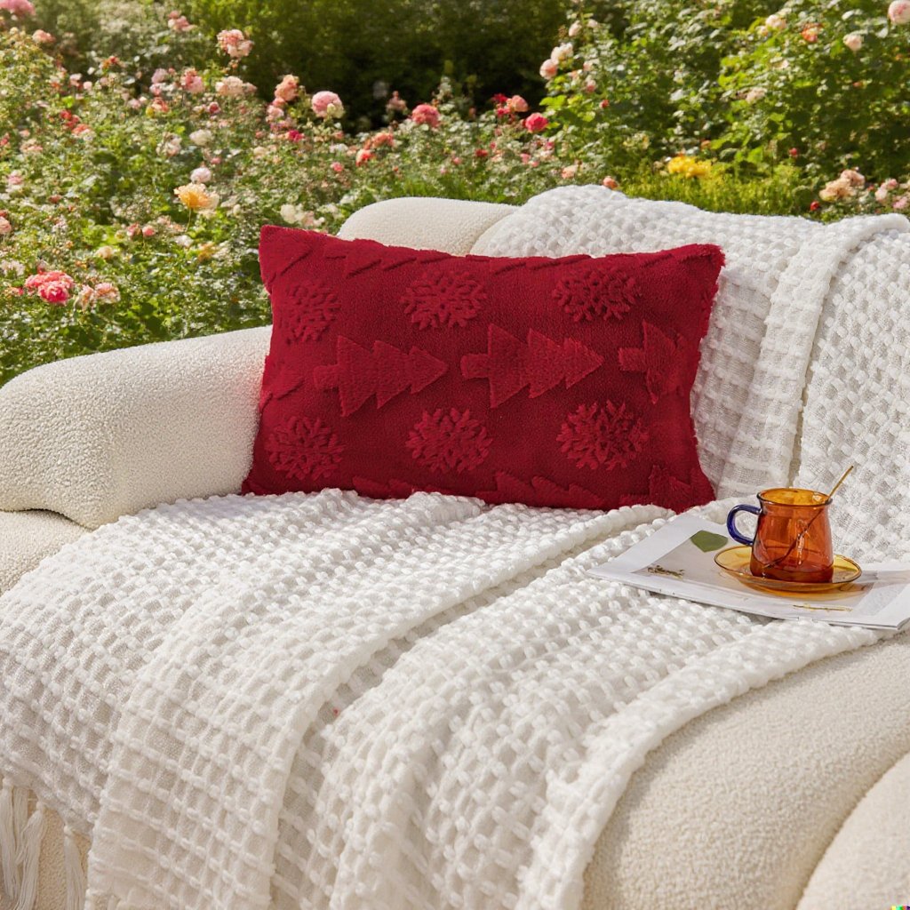 多色可選聖誕樹抱枕套組合