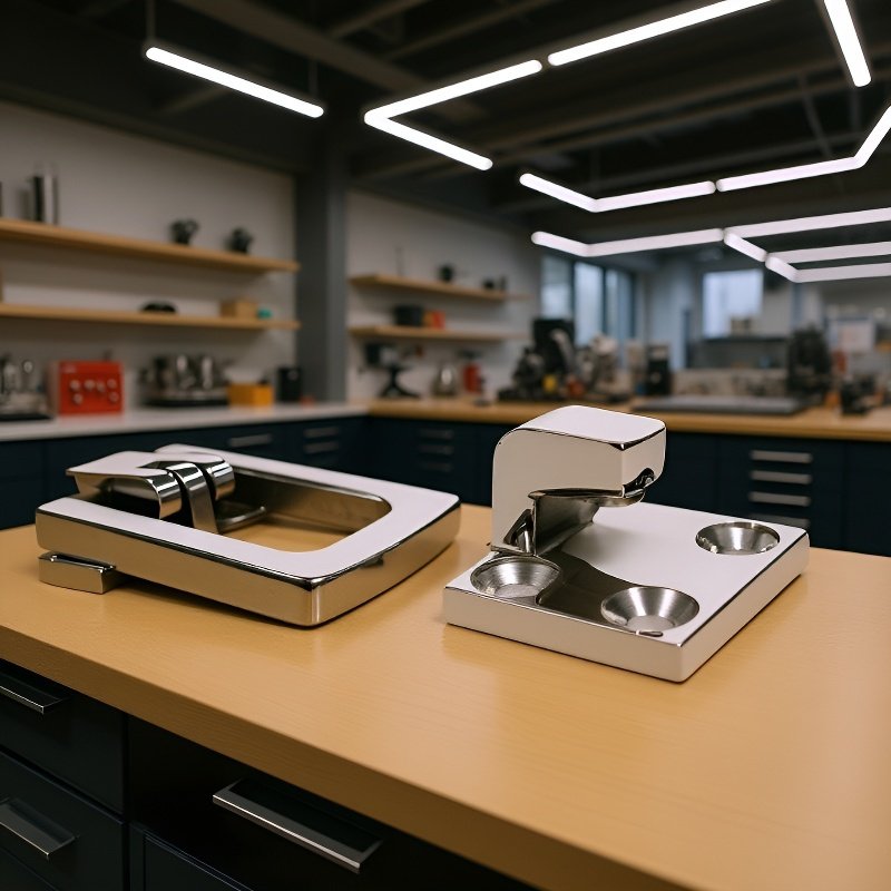 耐久性抜群のドアロックストライク