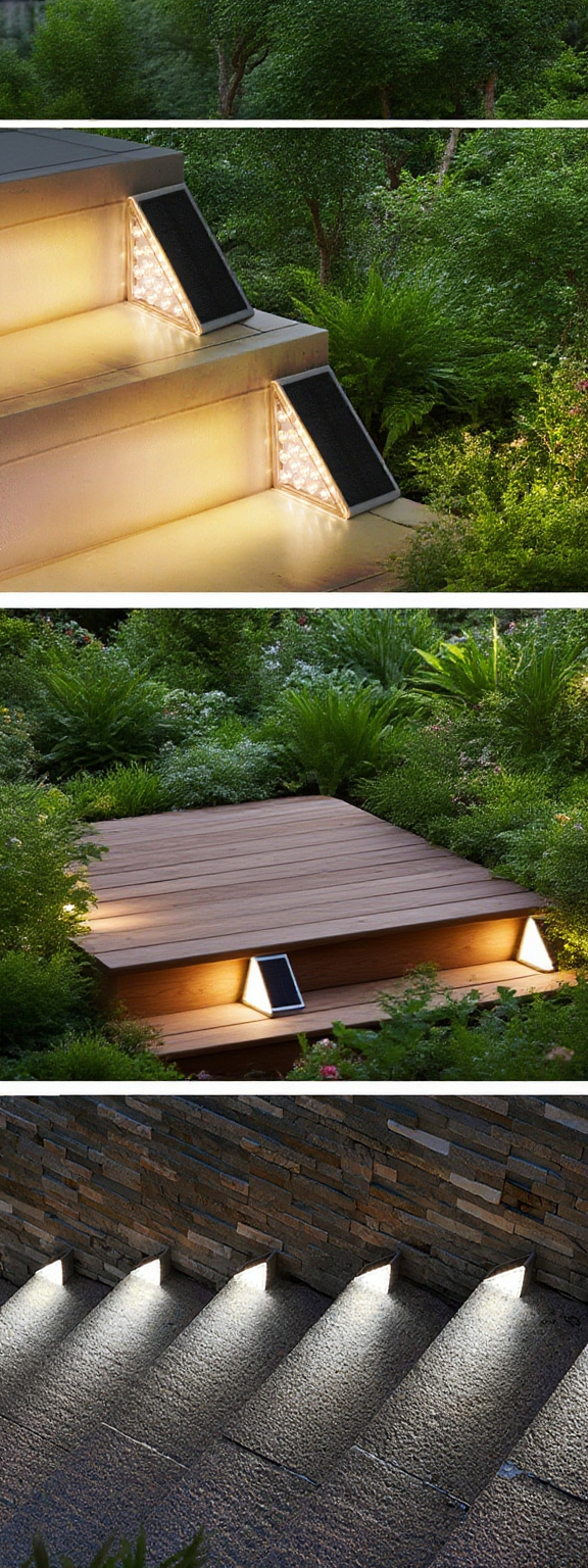 簡単設置のソーラーライト