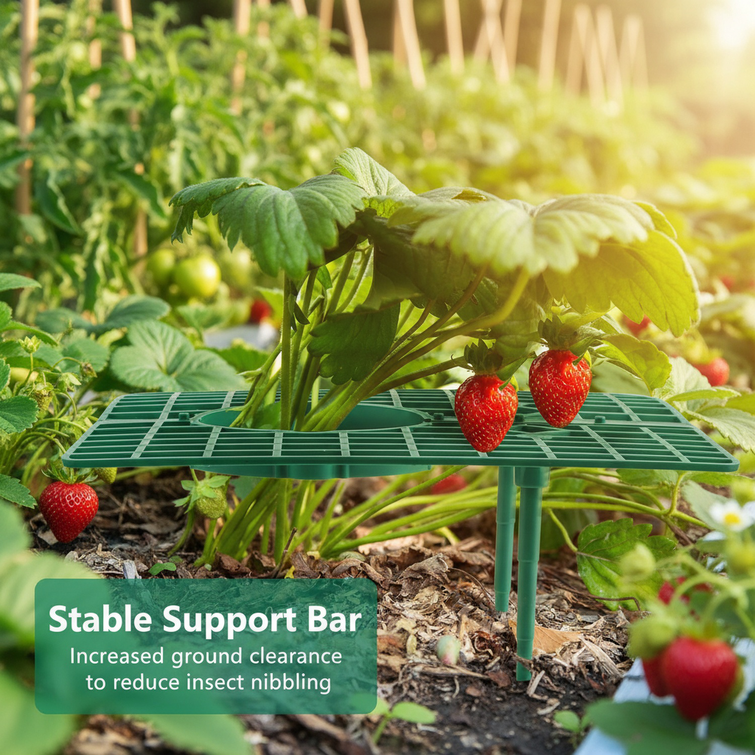 Strawberry bracket Pp material balcony planting frame