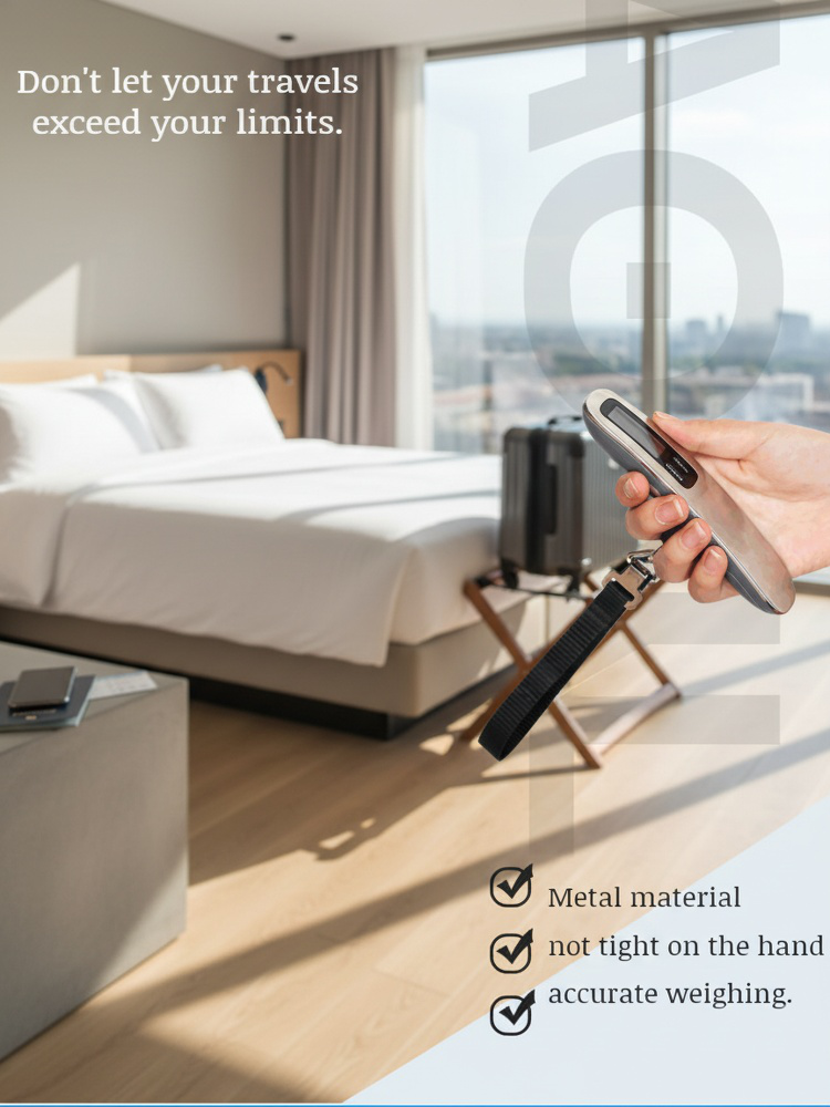 Home Portable Handheld Mini Compact Precision Weighing Luggage Scale