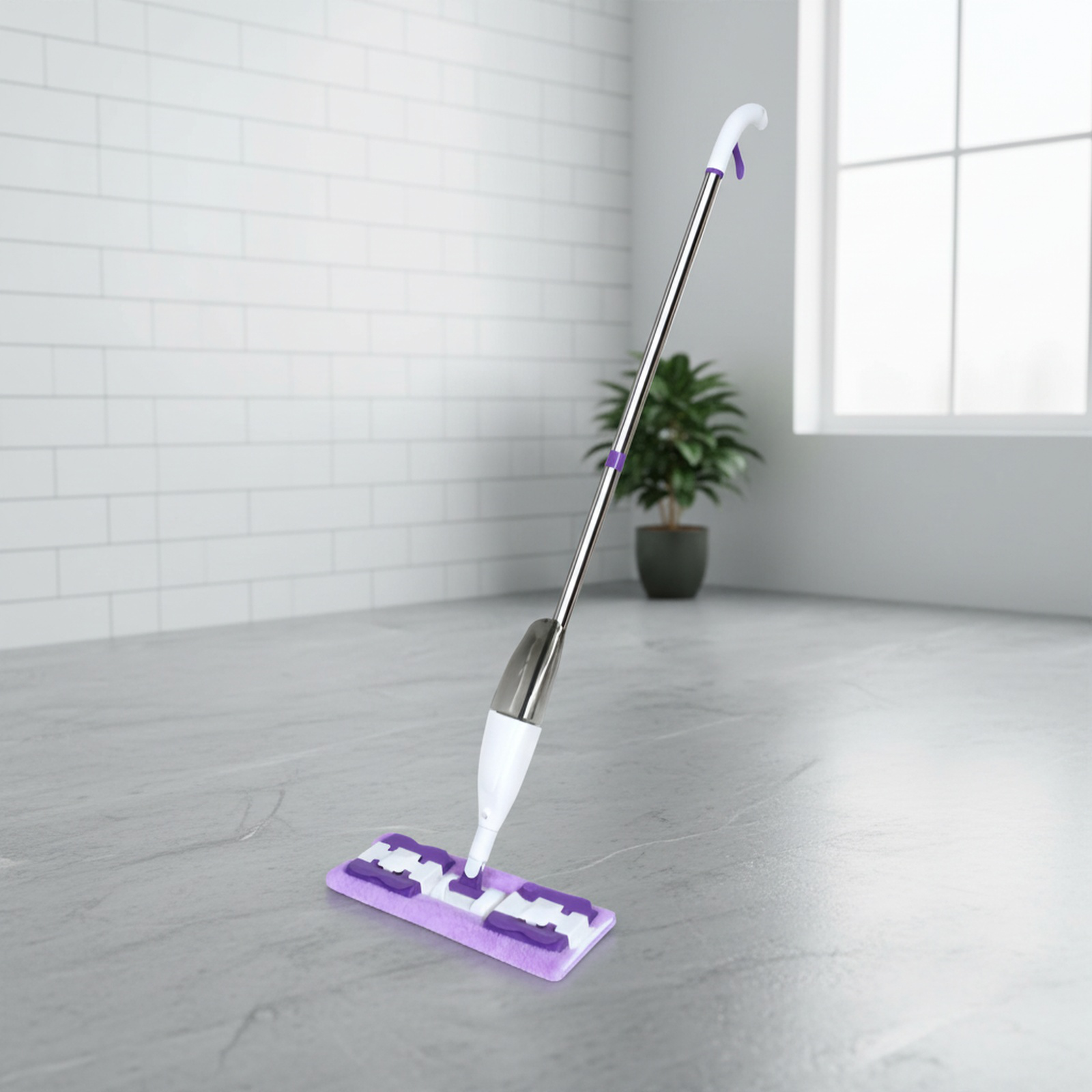Multi-Functional Spray Large Panel Wet and Dry Mop for Home Use