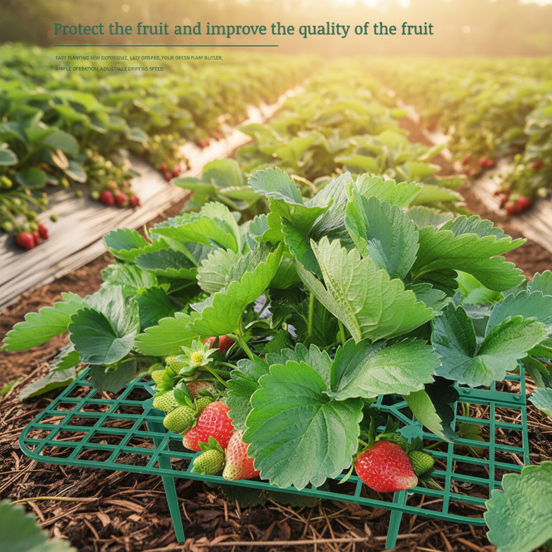 Strawberry bracket Pp material balcony planting frame