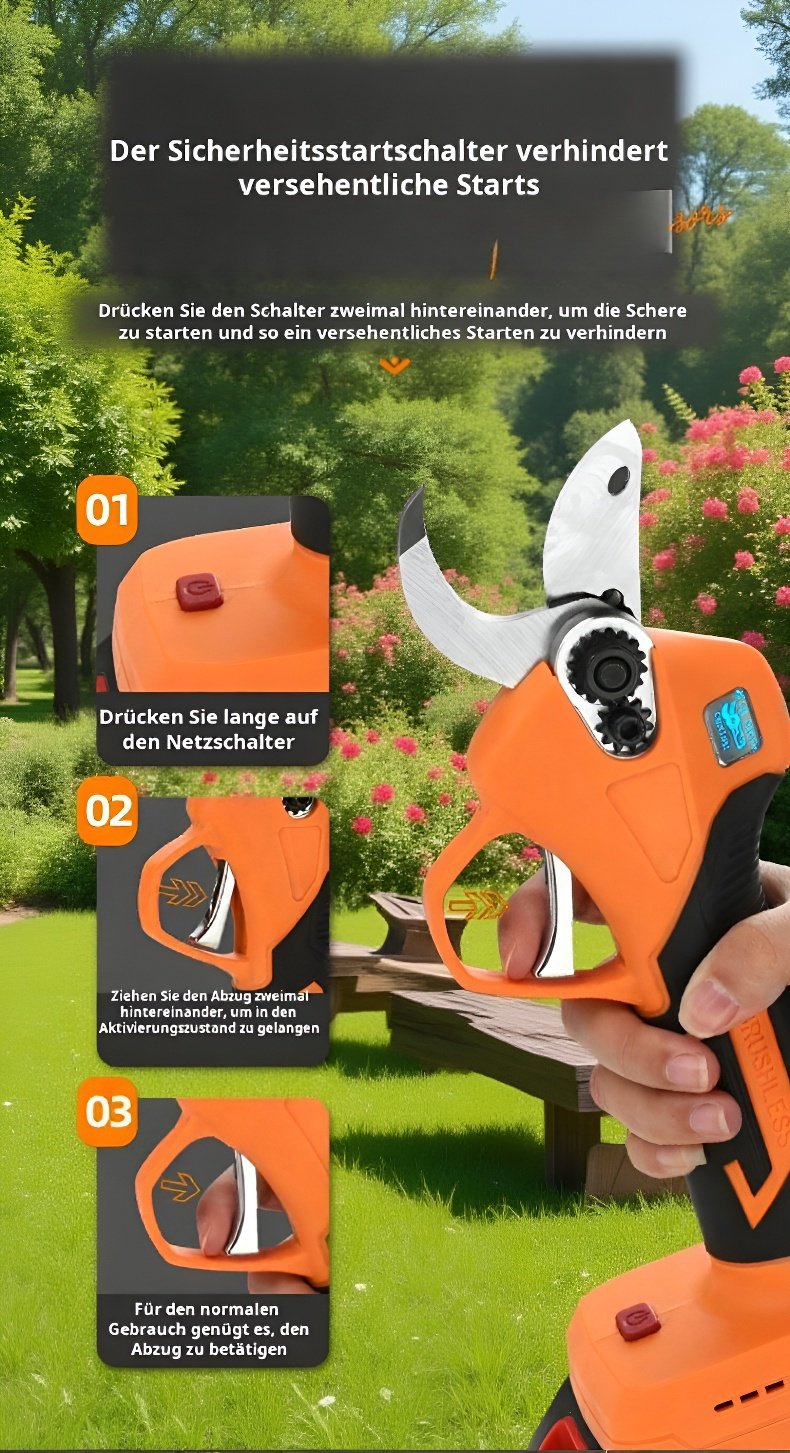 Astschere zum schnellen und präzisen Schneiden von Ästen