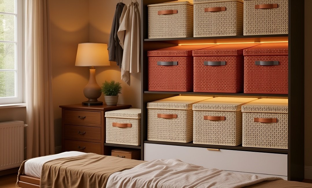 صندوق تخزين عملي وقابل للطي