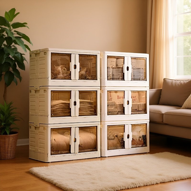  Foldable High-Quality Storage Box for Home Clothing Organization