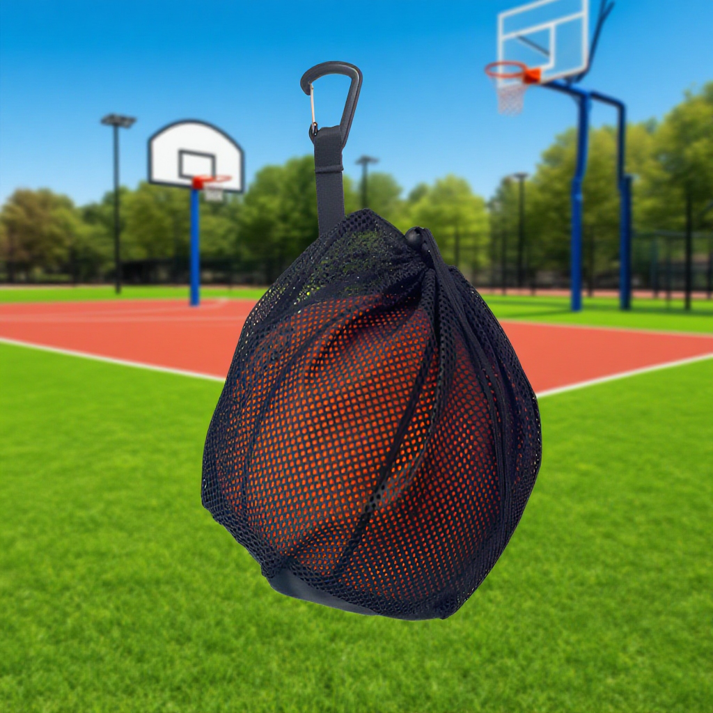 두꺼운 농구 보관용 그물 가방
