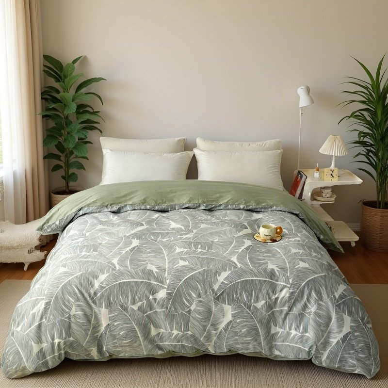 Modern Printed Cotton Four-Piece Set