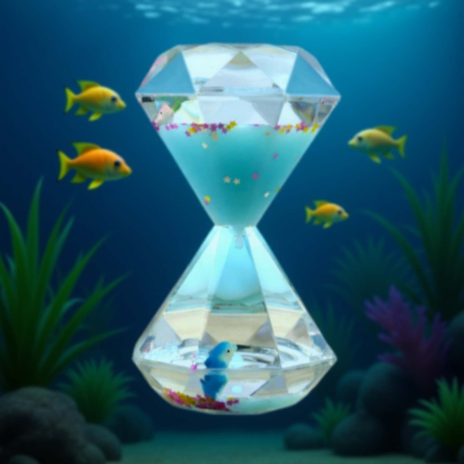 クリエイティブリキッド砂時計