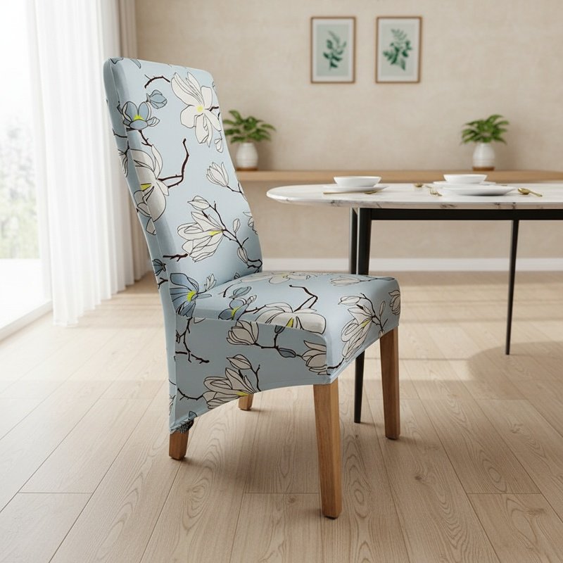 Slanting Chair Covers Chair Covers Various Patterns Office Stretch Printed