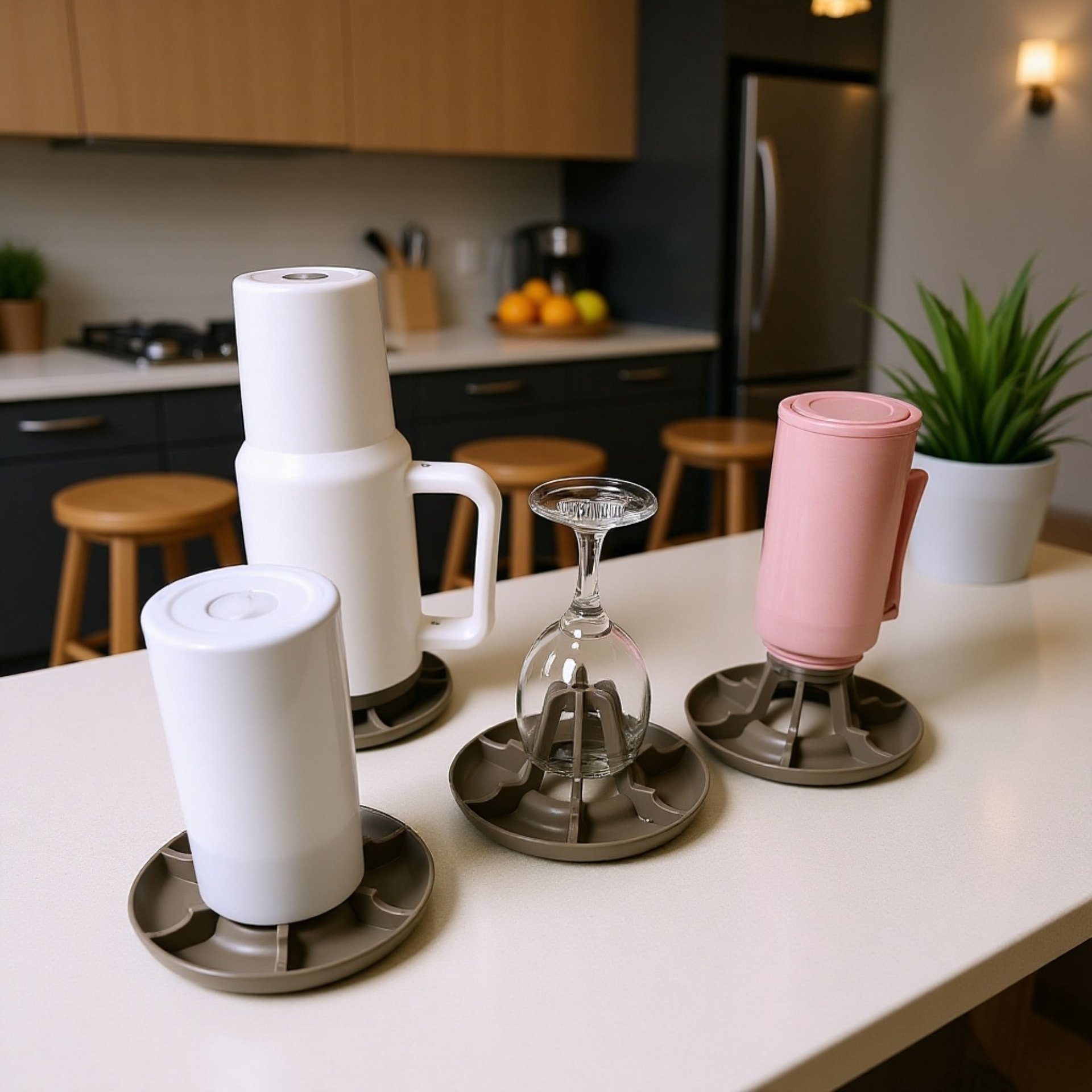 水筒カップ乾燥ラック 新型カップ水切りラック