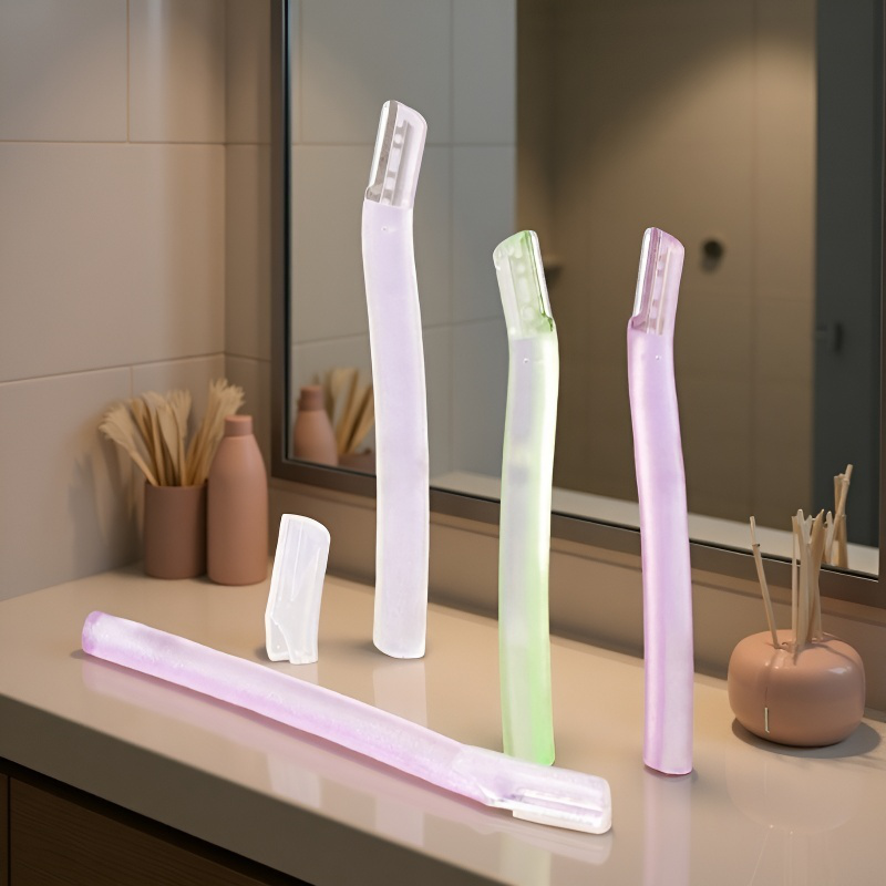 Augenbrauenschneider-Set für Anfänger, Makro-Rasierklinge, sicher und kratzfest