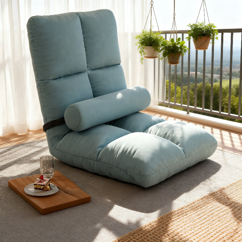 1인용 일본식 다다미 소파 게으름뱅이 등받이 의자