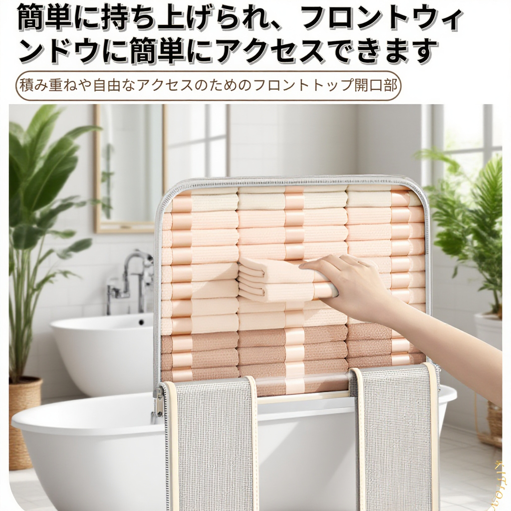 折りたたみ収納バッグ キルト収納キャビネット