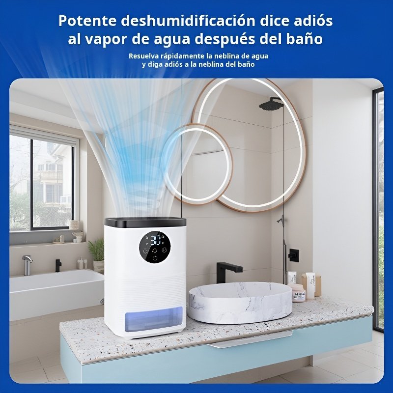 Deshumidificador portátil pequeño para sótanos domésticos