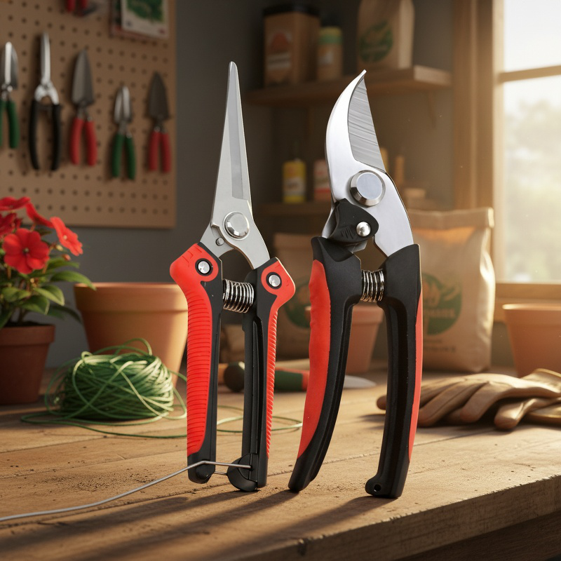 ガーデニングツールセット 精密剪定用ハサミとカーバイド家庭用シザーズ